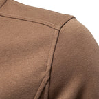 Men’s Quarter Zip Cotton Blend Sweatshirt