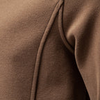 Men’s Quarter Zip Cotton Blend Sweatshirt