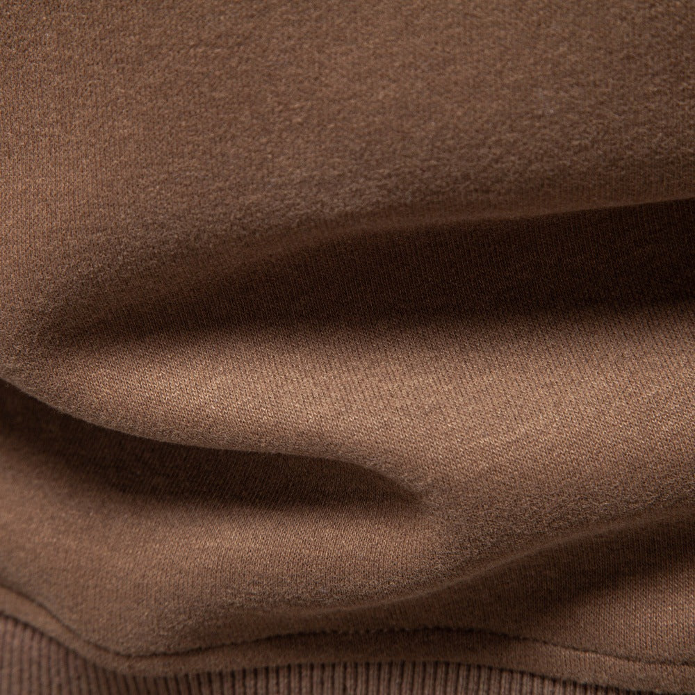 Men’s Quarter Zip Cotton Blend Sweatshirt