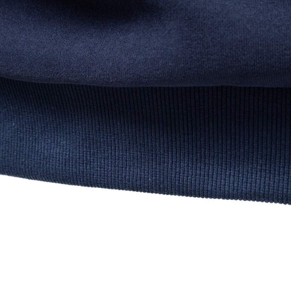 Men’s Stand Collar Quarter Zip Sweatshirt