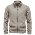 Men’s Full Zip Stand Collar Sweatshirt