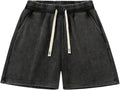 Men’s Star Graphic Vintage Wash Relaxed Track Shorts