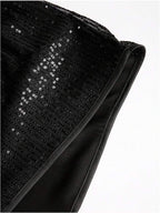 Men’s All Over Sequin Short Sleeve Button Down Shirt